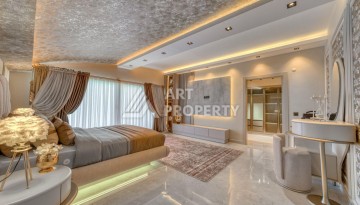 Вилла 4+1 с личным бассейном и панорамным видом на море в Каргыджаке — подходит под гражданство Турции - Ракурс 43