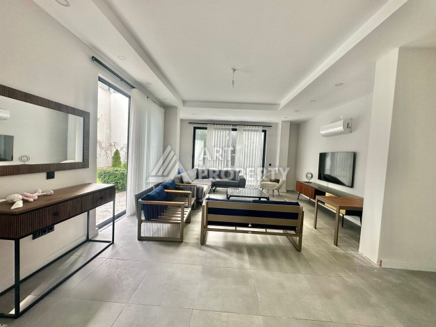 Садовый дуплекс 3+1 в Каргыджаке — 150 м², 1200 м до моря, комплекс 2023 года - Ракурс 3