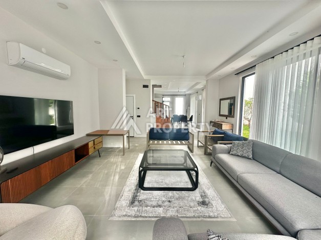 Садовый дуплекс 3+1 в Каргыджаке — 150 м², 1200 м до моря, комплекс 2023 года - Ракурс 4