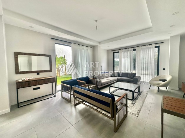 Садовый дуплекс 3+1 в Каргыджаке — 150 м², 1200 м до моря, комплекс 2023 года - Ракурс 6