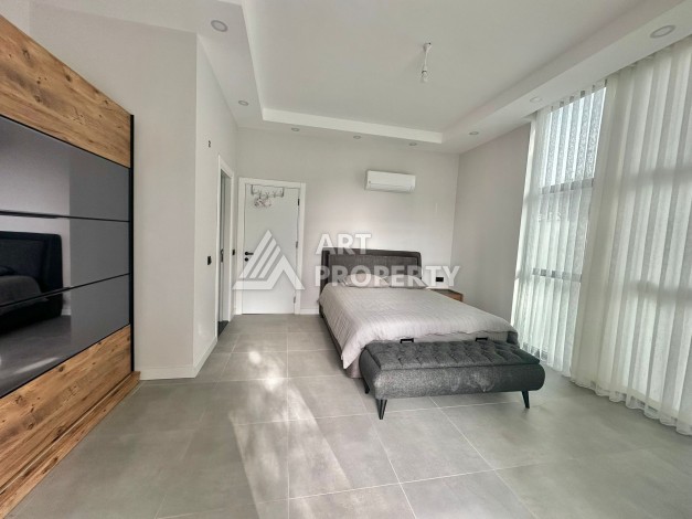 Садовый дуплекс 3+1 в Каргыджаке — 150 м², 1200 м до моря, комплекс 2023 года - Ракурс 10