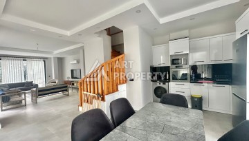 Садовый дуплекс 3+1 в Каргыджаке — 150 м², 1200 м до моря, комплекс 2023 года - Ракурс 12