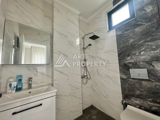 Садовый дуплекс 3+1 в Каргыджаке — 150 м², 1200 м до моря, комплекс 2023 года - Ракурс 13