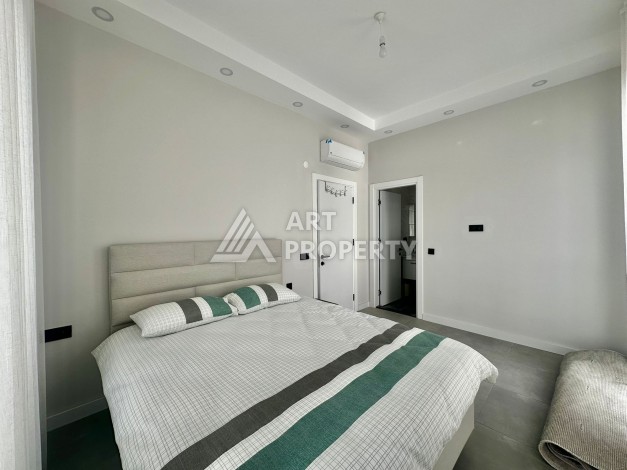 Садовый дуплекс 3+1 в Каргыджаке — 150 м², 1200 м до моря, комплекс 2023 года - Ракурс 14