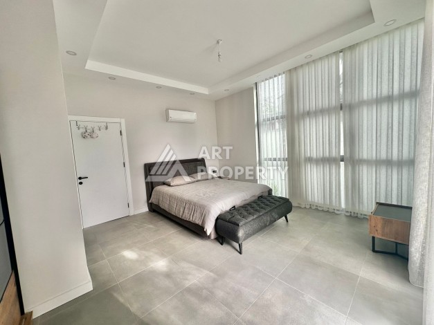 Садовый дуплекс 3+1 в Каргыджаке — 150 м², 1200 м до моря, комплекс 2023 года - Ракурс 15