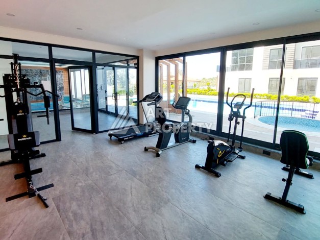 Садовый дуплекс 3+1 в Каргыджаке — 150 м², 1200 м до моря, комплекс 2023 года - Ракурс 16