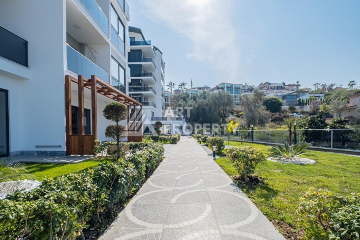 Садовый дуплекс 3+1 в Каргыджаке — 150 м², 1200 м до моря, комплекс 2023 года - Ракурс 20