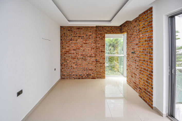 Четырехкомнатная квартира в 50 метрах от Средиземного моря в районе Кестель, Алания, 120 м2 - Ракурс 10