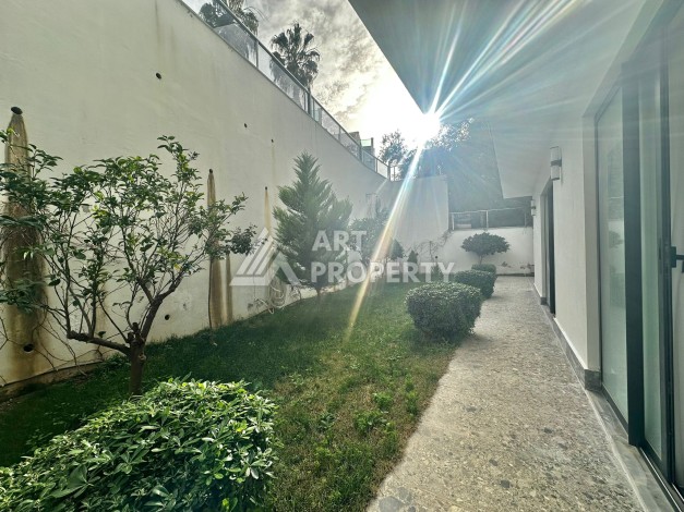 Садовый дуплекс 3+1 в Каргыджаке — 150 м², 1200 м до моря, комплекс 2023 года - Ракурс 25