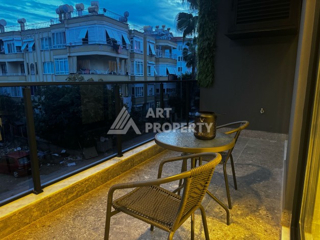 Квартира 2+1 в новом доме в районе Оба — 70 м², 400 м до моря, разрешение на краткосрочную аренду - Ракурс 33