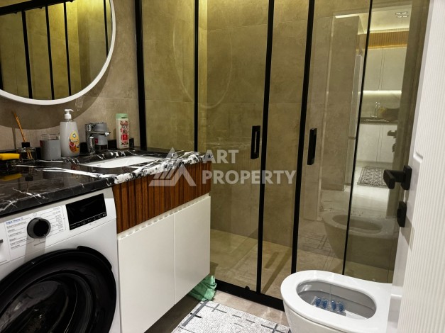 Квартира 2+1 в новом доме в районе Оба — 70 м², 400 м до моря, разрешение на краткосрочную аренду - Ракурс 39