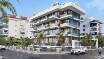 Квартиры 1+1 и дуплексы 2+1 и 3+1 в камерной резиденции на стадии строительства в Кестеле - Ракурс 2