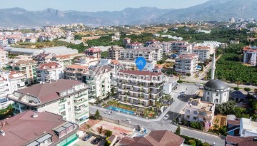 Квартиры 1+1 и дуплексы 2+1 и 3+1 в камерной резиденции на стадии строительства в Кестеле - Ракурс 4