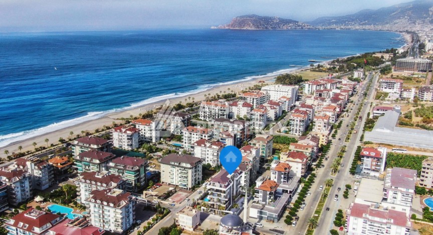 Квартиры 1+1 и дуплексы 2+1 и 3+1 в камерной резиденции на стадии строительства в Кестеле - Ракурс 4