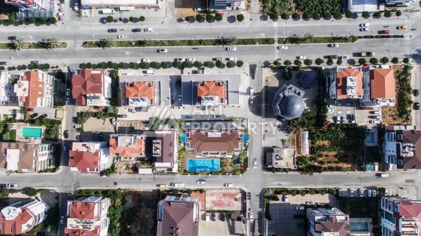 Квартиры 1+1 и дуплексы 2+1 и 3+1 в камерной резиденции на стадии строительства в Кестеле - Ракурс 5