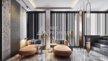 Квартиры 1+1 и дуплексы 2+1 и 3+1 в камерной резиденции на стадии строительства в Кестеле - Ракурс 8