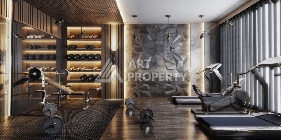 Квартиры 1+1 и дуплексы 2+1 и 3+1 в камерной резиденции на стадии строительства в Кестеле - Ракурс 8