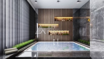 Квартиры 1+1 и дуплексы 2+1 и 3+1 в камерной резиденции на стадии строительства в Кестеле - Ракурс 10