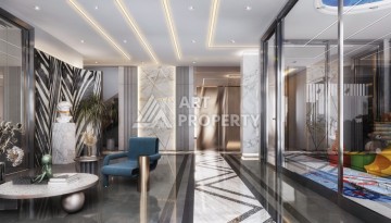 Квартиры 1+1 и дуплексы 2+1 и 3+1 в камерной резиденции на стадии строительства в Кестеле - Ракурс 12