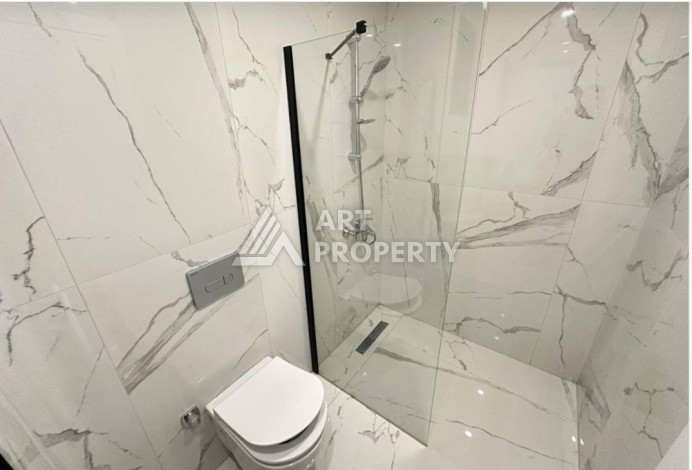 Новая квартира 1+1 в камерной резиденции, 50 кв.м. Махмутлар, Алания - Ракурс 10