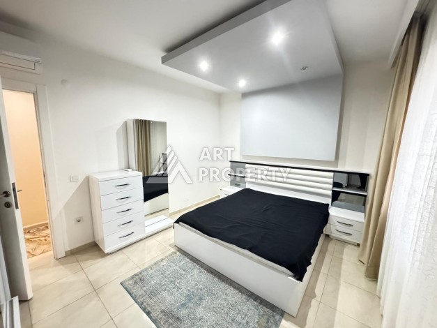 Квартира 2+1 с большим застекленным балконом, 110 кв.м. Махмутлар, Алания - Ракурс 22