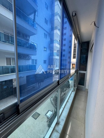 Квартира 2+1 с большим застекленным балконом, 110 кв.м. Махмутлар, Алания - Ракурс 27