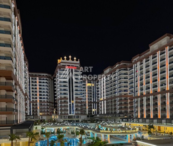 Пентхаус 2+1 в премиальной резиденции Махмутлара, 102 кв.м. - Ракурс 2