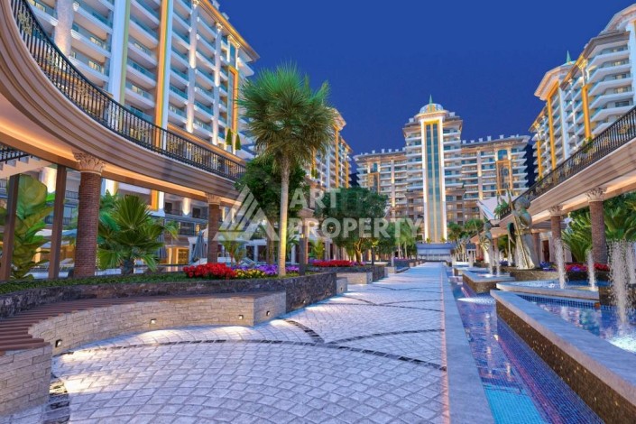 Пентхаус 2+1 в премиальной резиденции Махмутлара, 102 кв.м. - Ракурс 26