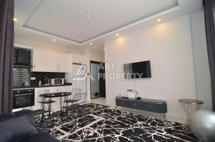 Меблированная квартира 1+1 в районе Оба, 55 кв.м. - Ракурс 9