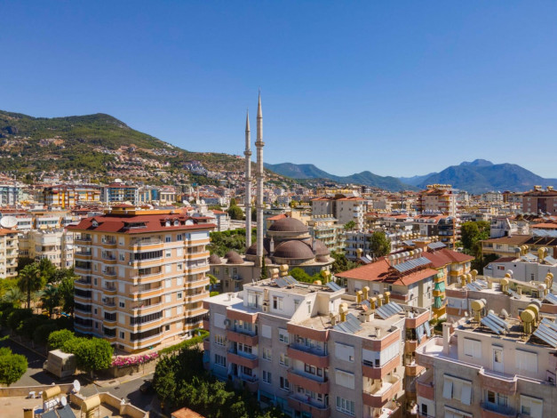 Новый инвестиционный проект в курортном городе Алания в 500 метрах от Средиземного моря. - Ракурс 11