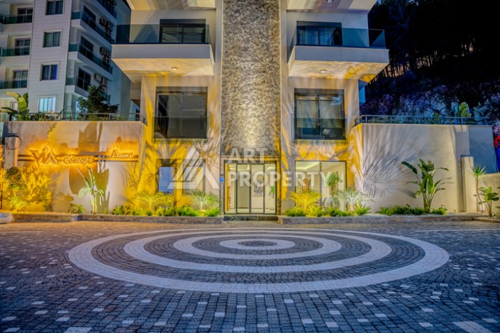 Квартира 2+1 с видом на море в камерной резиденции в Каргыджаке, 105 кв.м. - Ракурс 6