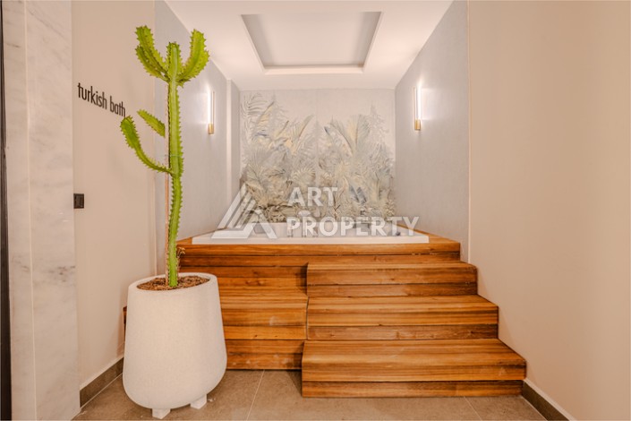 Квартира 2+1 с видом на море в камерной резиденции в Каргыджаке, 105 кв.м. - Ракурс 26