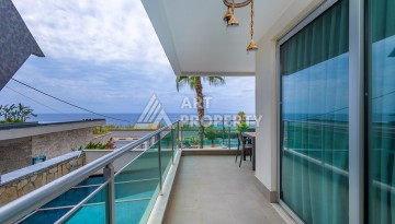 Квартира 2+1 с прямым видом на Средиземное море в Каргыджаке, 110 м², 150 метров до пляжа - Ракурс 2