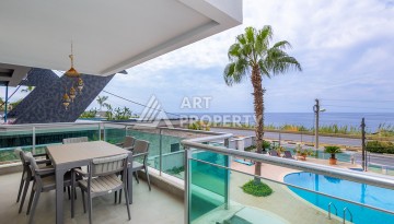 Квартира 2+1 с прямым видом на Средиземное море в Каргыджаке, 110 м², 150 метров до пляжа - Ракурс 5