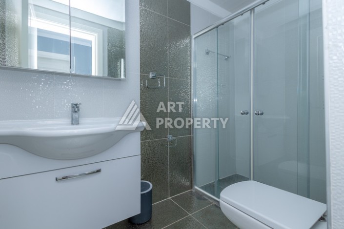 Квартира 2+1 с прямым видом на Средиземное море в Каргыджаке, 110 м², 150 метров до пляжа - Ракурс 7