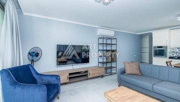 Квартира 2+1 с прямым видом на Средиземное море в Каргыджаке, 110 м², 150 метров до пляжа - Ракурс 10