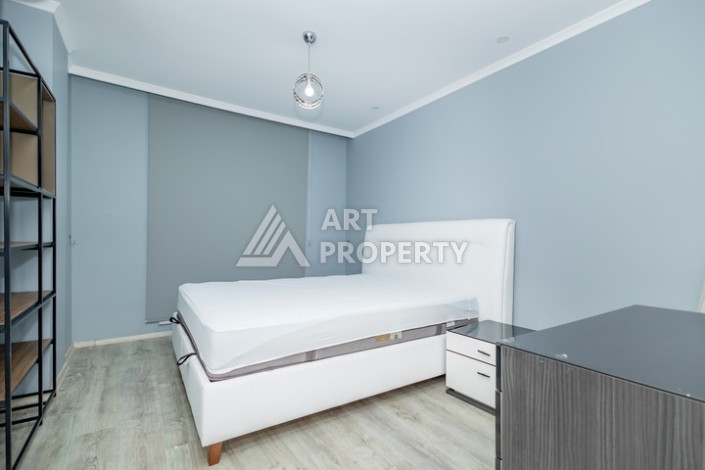 Квартира 2+1 с прямым видом на Средиземное море в Каргыджаке, 110 м², 150 метров до пляжа - Ракурс 10