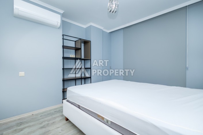 Квартира 2+1 с прямым видом на Средиземное море в Каргыджаке, 110 м², 150 метров до пляжа - Ракурс 11