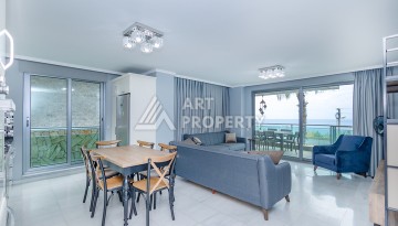 Квартира 2+1 с прямым видом на Средиземное море в Каргыджаке, 110 м², 150 метров до пляжа - Ракурс 14