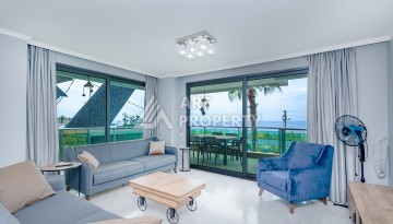 Квартира 2+1 с прямым видом на Средиземное море в Каргыджаке, 110 м², 150 метров до пляжа - Ракурс 15