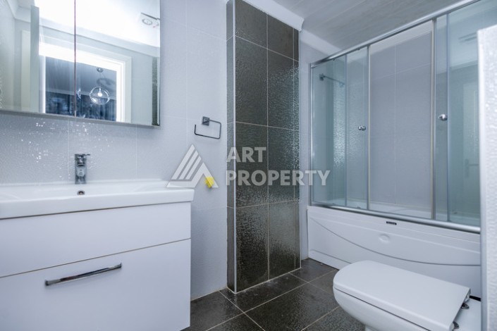 Квартира 2+1 с прямым видом на Средиземное море в Каргыджаке, 110 м², 150 метров до пляжа - Ракурс 15