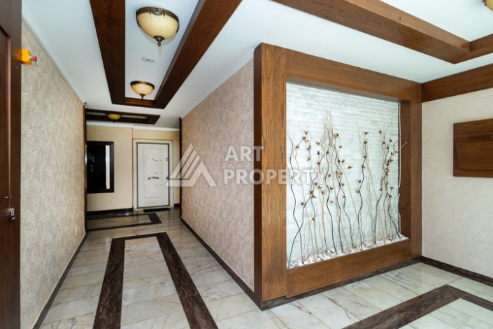 Квартира 2+1 с прямым видом на Средиземное море в Каргыджаке, 110 м², 150 метров до пляжа - Ракурс 17