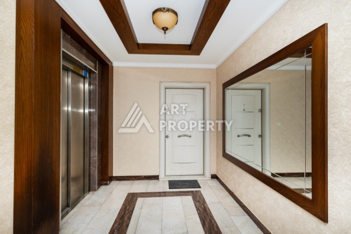 Квартира 2+1 с прямым видом на Средиземное море в Каргыджаке, 110 м², 150 метров до пляжа - Ракурс 19