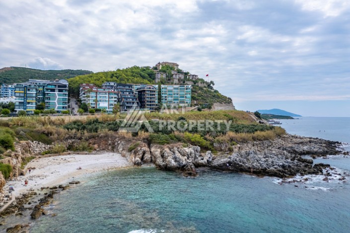 Квартира 2+1 с прямым видом на Средиземное море в Каргыджаке, 110 м², 150 метров до пляжа - Ракурс 34