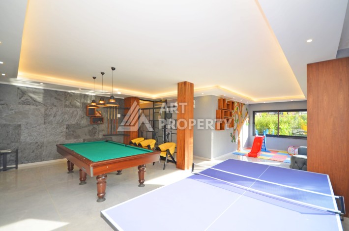 Двухуровневая квартира 2+1 в закрытом комплексе с большой зелёной территорией, 120 м² - Ракурс 5