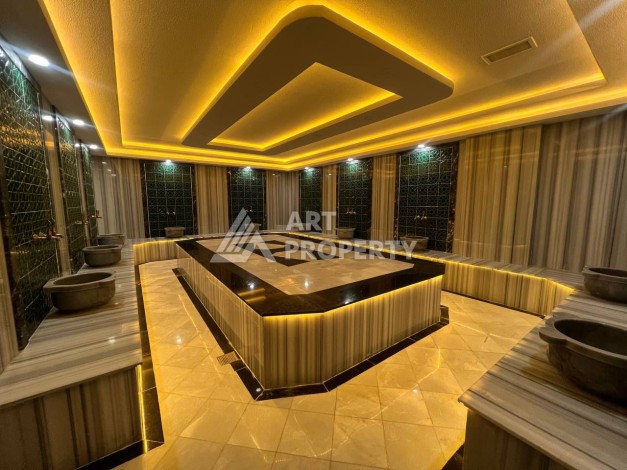 Двухуровневая квартира 2+1 в закрытом комплексе с большой зелёной территорией, 120 м² - Ракурс 10