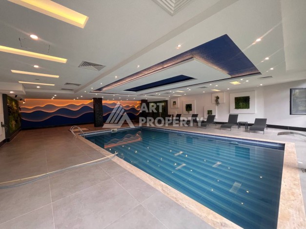 Двухуровневая квартира 2+1 в закрытом комплексе с большой зелёной территорией, 120 м² - Ракурс 12