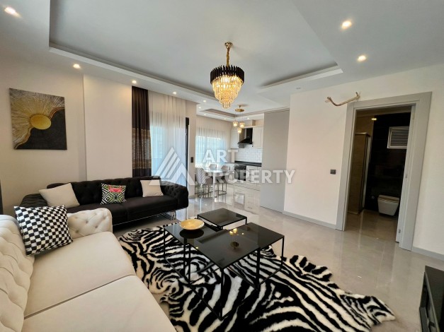 Двухуровневая квартира 2+1 в закрытом комплексе с большой зелёной территорией, 120 м² - Ракурс 18