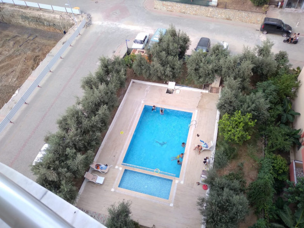 Трехкомнатная квартира в 250 метрах от моря в районе Махмутлара, 120 м2 - Ракурс 19