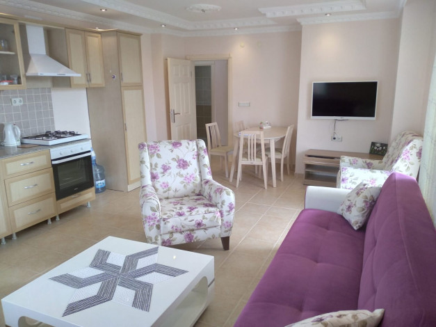 Трехкомнатная квартира в 250 метрах от моря в районе Махмутлара, 120 м2 - Ракурс 20